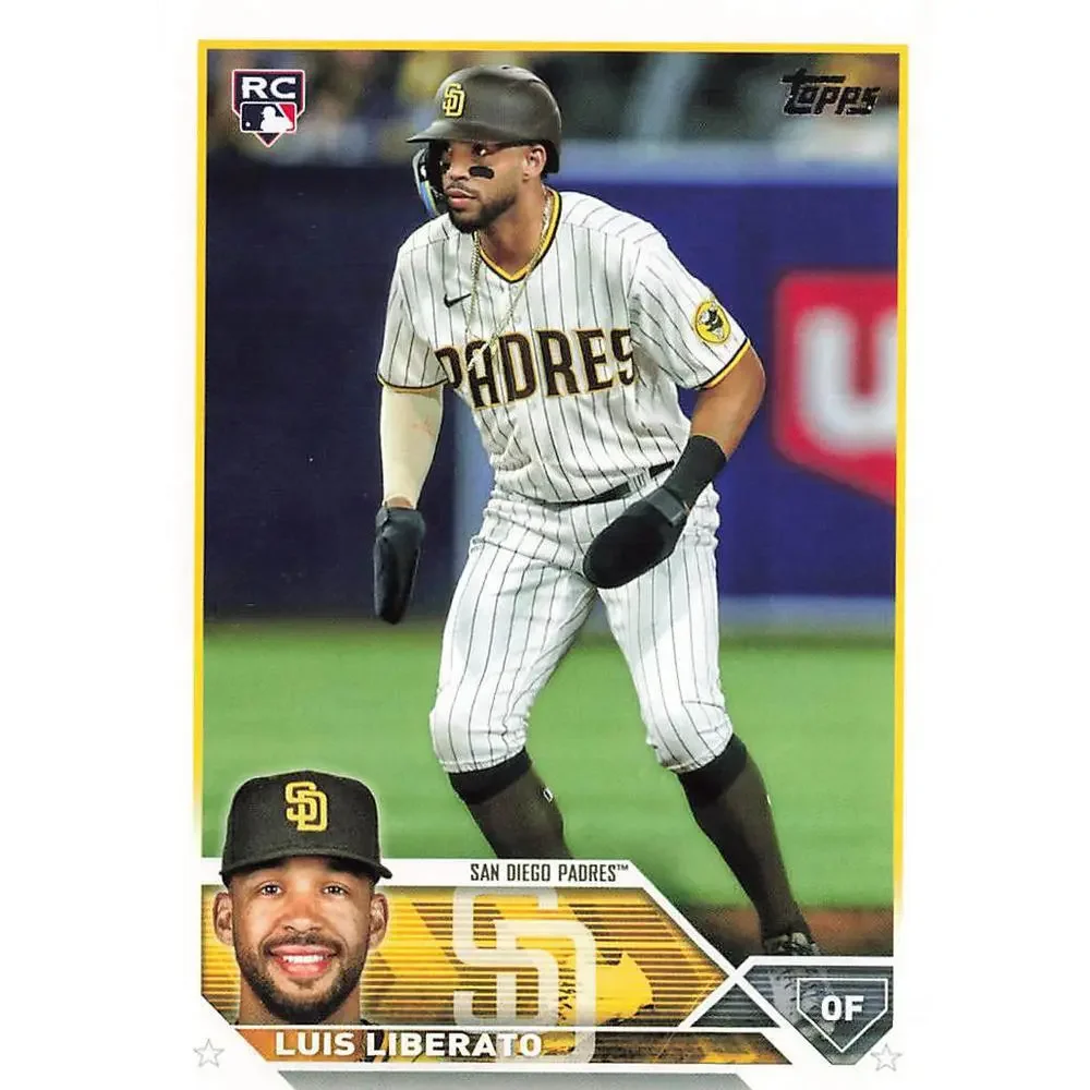 2023 Topps Luis Liberato RC #659 San Diego Padres